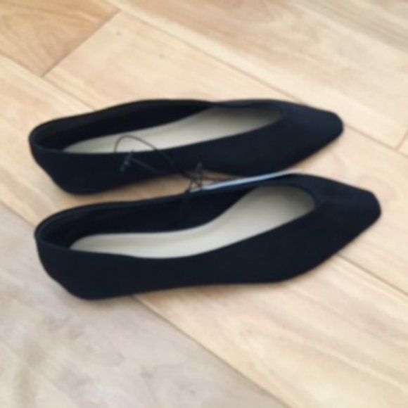H&M black Ballet flats in faux-Suede size 37 / US 6 - Picture 8 of 10